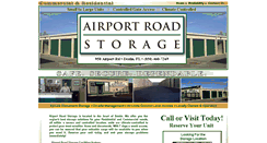 Desktop Screenshot of airportroadstoragedestin.com